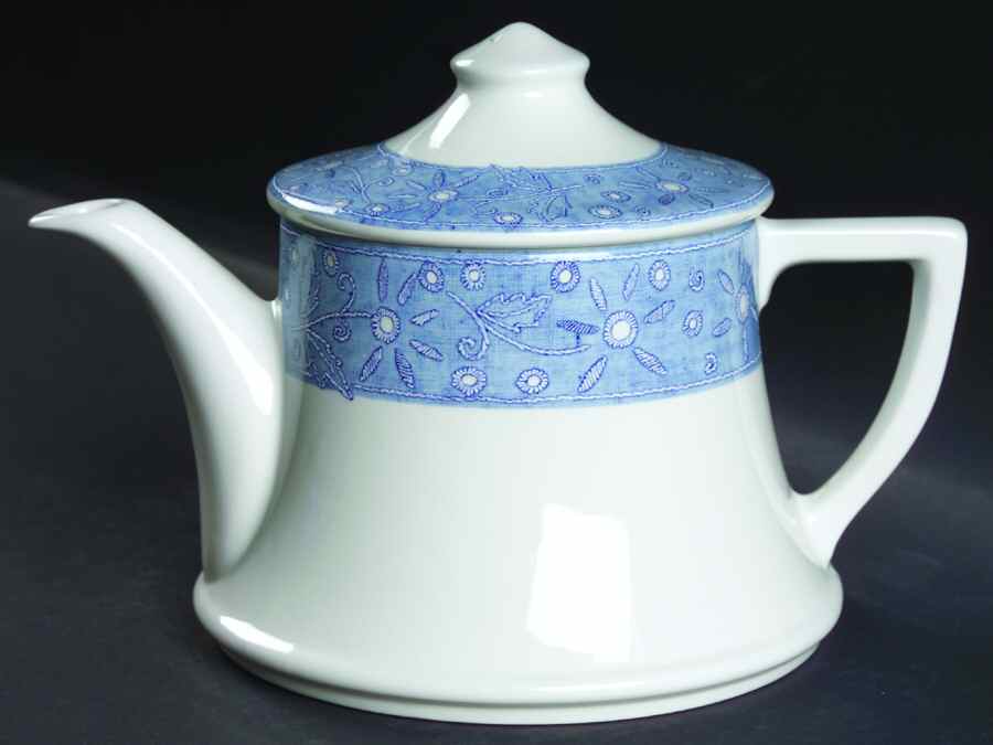 Denim Teapot & Lid by Portmeirion-1