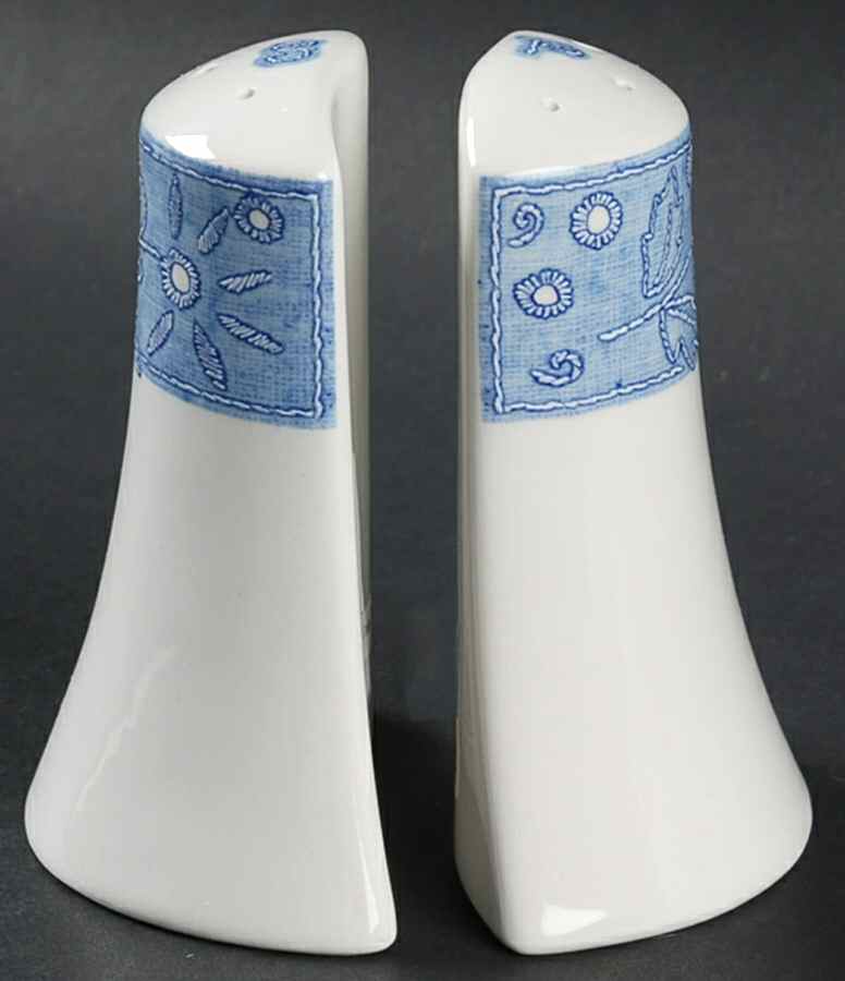 Denim Salt & Pepper Set by Portmeirion-1
