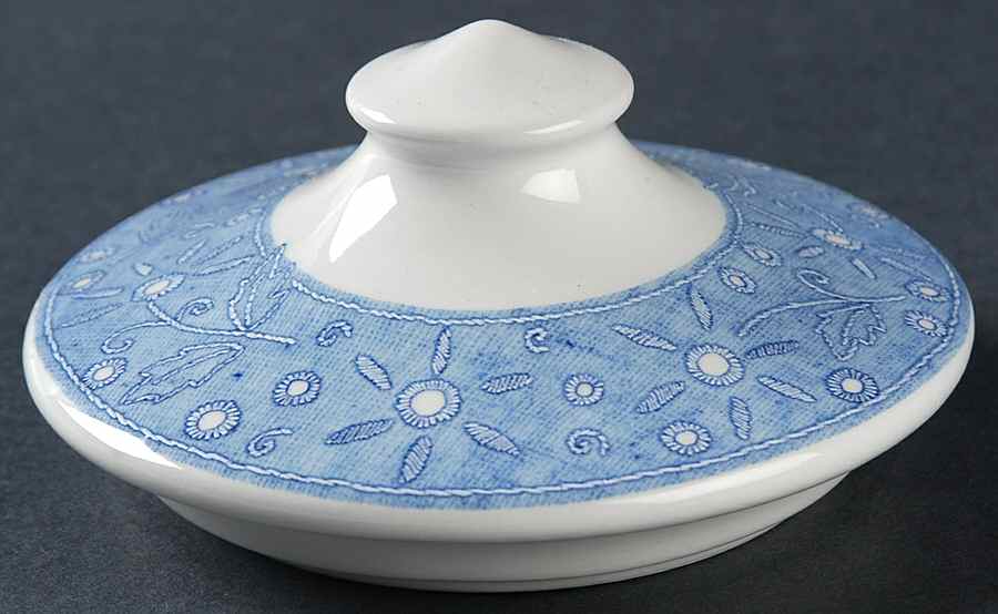 Denim Lid for Sugar Bowl by Portmeirion-1