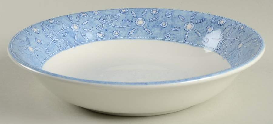 Denim 8" Individual Pasta Bowl by Portmeirion-1