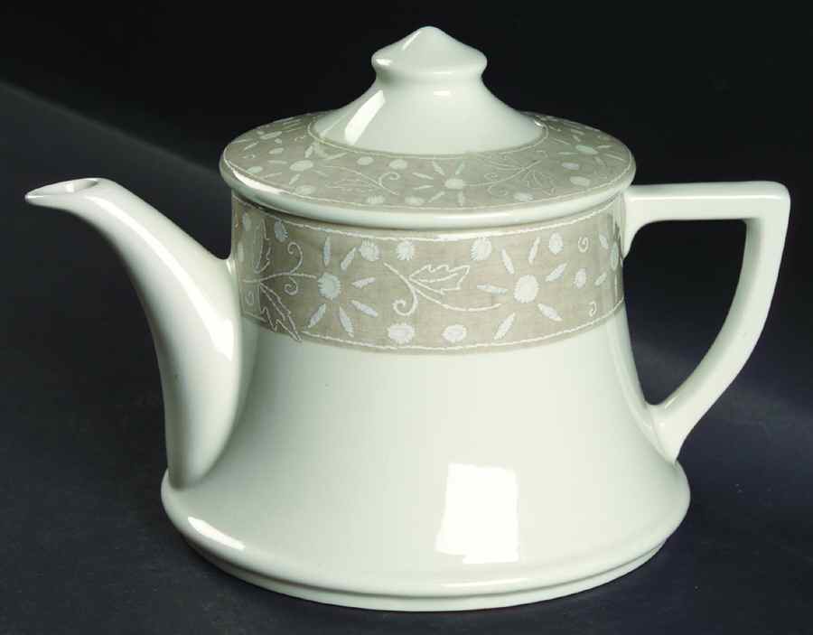 Khaki Teapot & Lid by Portmeirion-1