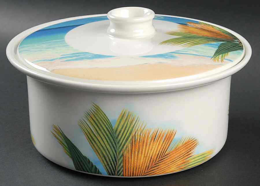 Paradisio 1.5 Qt Round Covered Casserole by Portmeirion-1