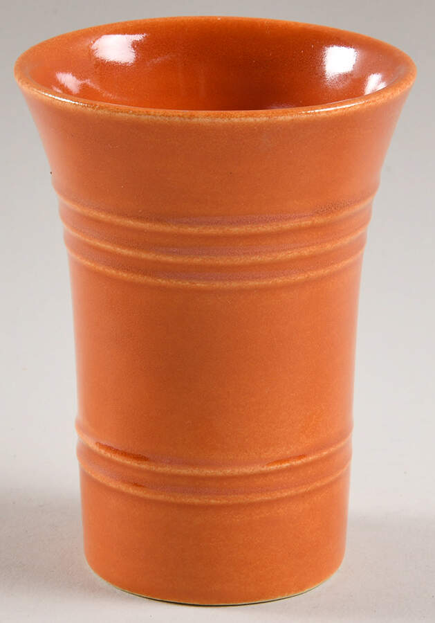 Hostess Ware Red 8 Oz China Juice Tumbler by Pacific Clay-1