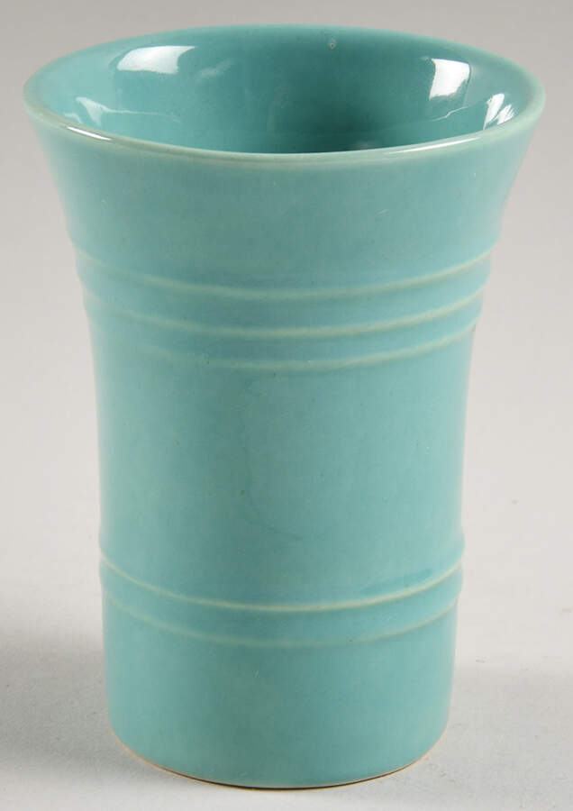 Hostess Ware Turquoise 8 Oz China Juice Tumbler by Pacific Clay-1