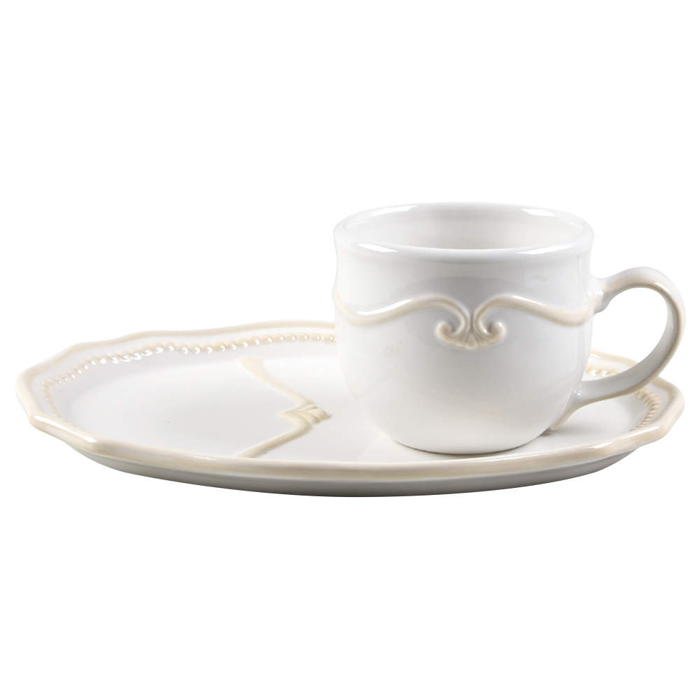 Pavillion Snack Tray & Soup Mug Set by Princess House-1