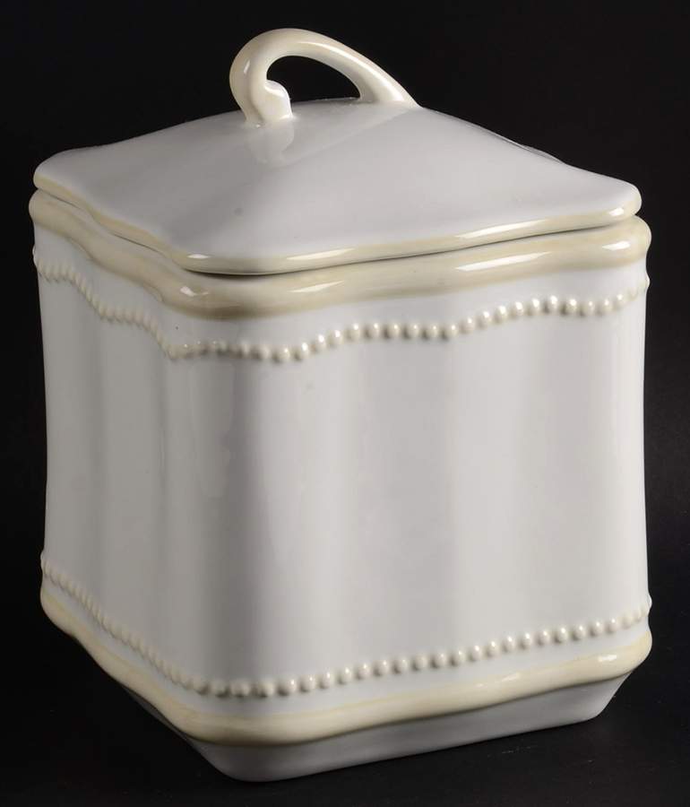 Pavillion Large Canister & Lid by Princess House-1