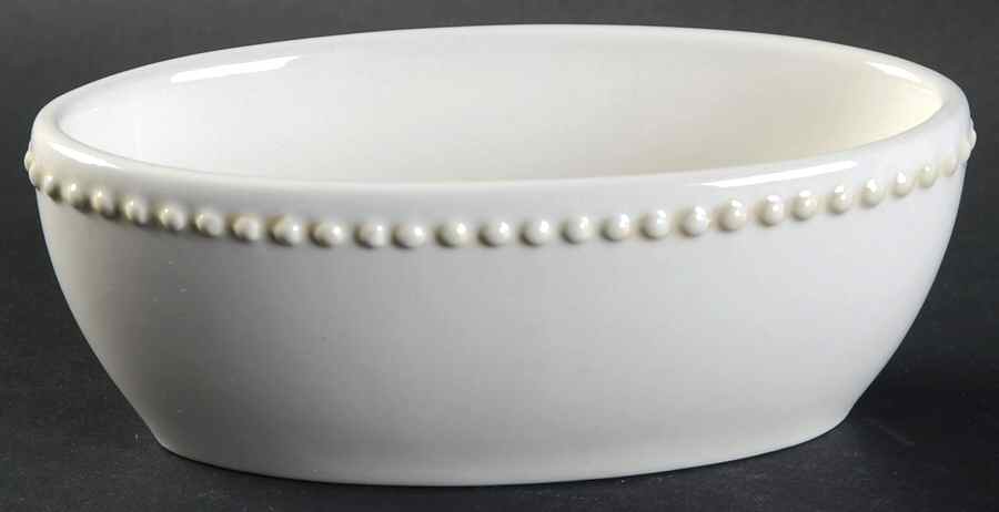 Pavillion 6" Oval Vegetable Bowl by Princess House-1