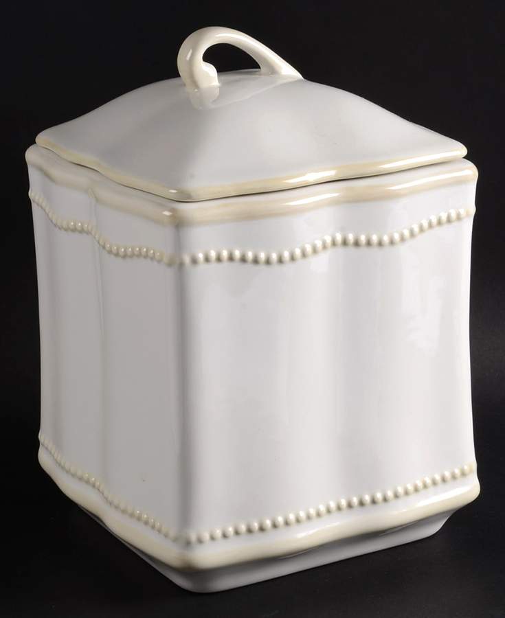 Pavillion Extra Large Canister & Lid by Princess House-1