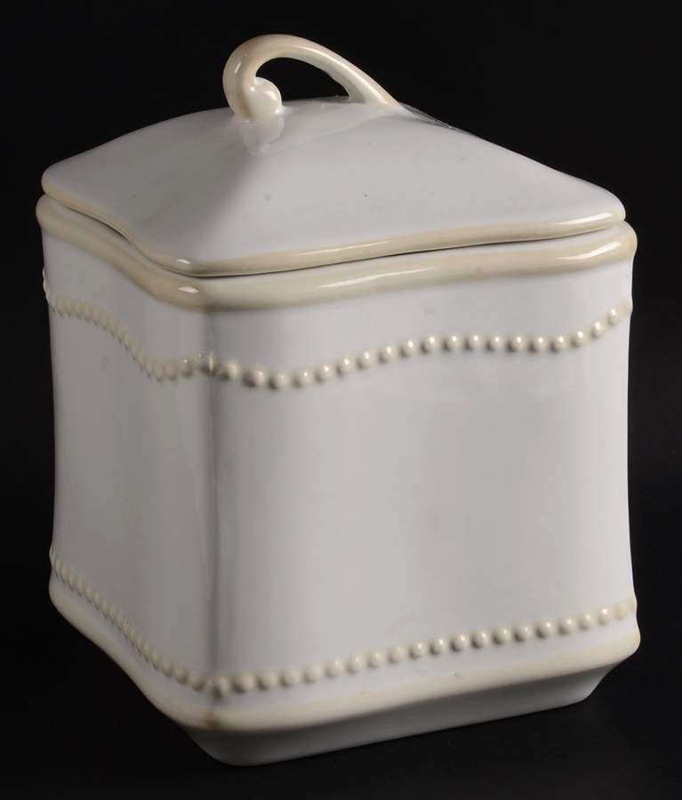Pavillion Medium Canister & Lid by Princess House-1