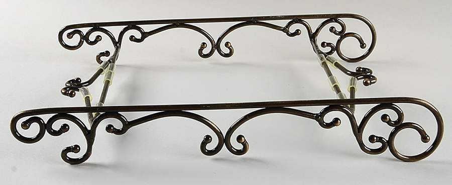 Pavillion Metal Runners for Sleigh Shaped Platter by Princess House-1