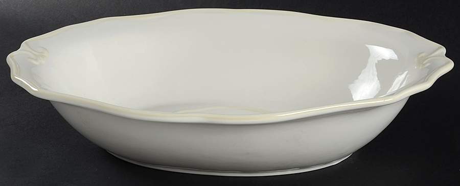 Pavillion 14" Oval Vegetable Bowl by Princess House-1