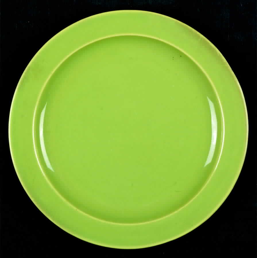 Coralitos Chartreuse Bread & Butter Plate by Pacific Clay-1