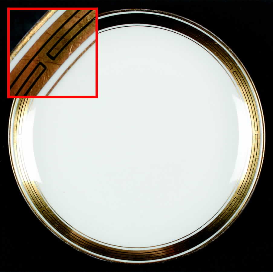 PIC45 Coupe Salad Plate by Pickard-1