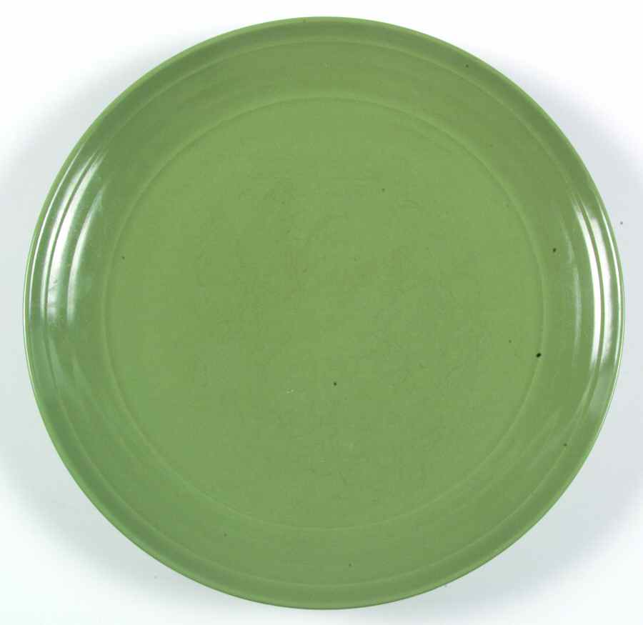 Essentials Green Dinner Plate by Pier 1-1
