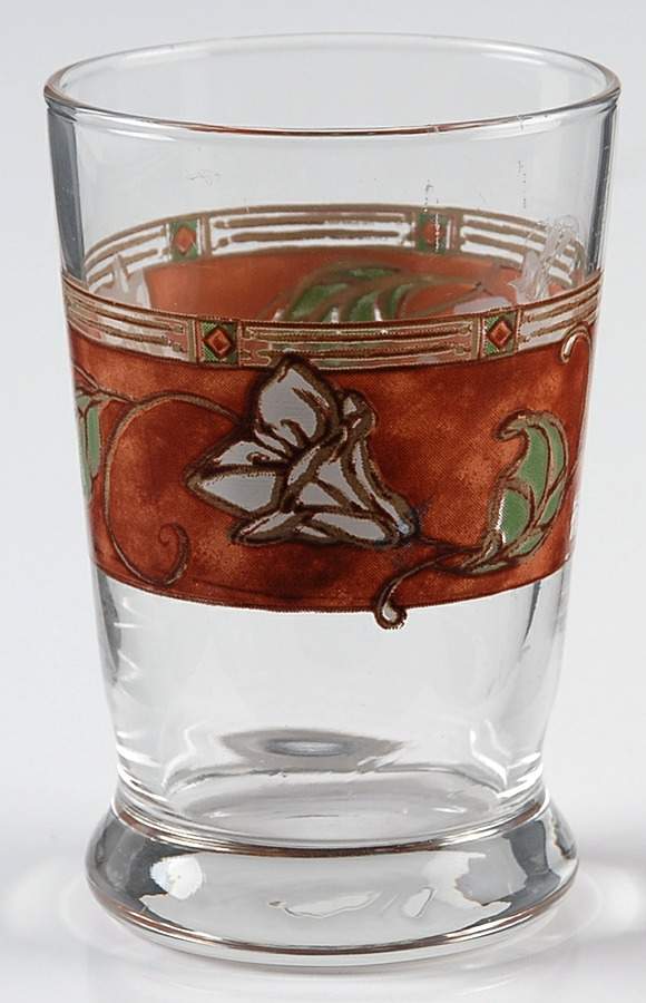Mission Flower 6 Oz Glassware Juice by Pfaltzgraff-1