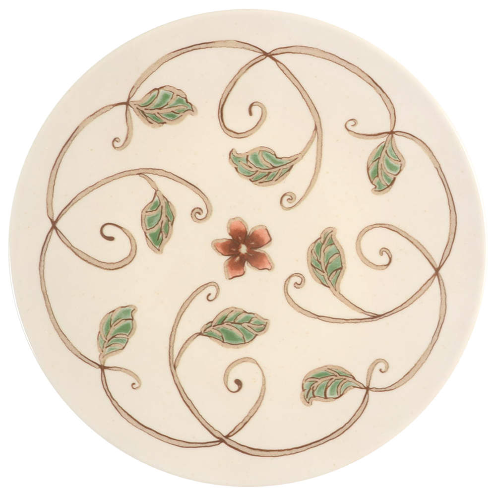 Mission Flower Coupe Salad Plate by Pfaltzgraff-1