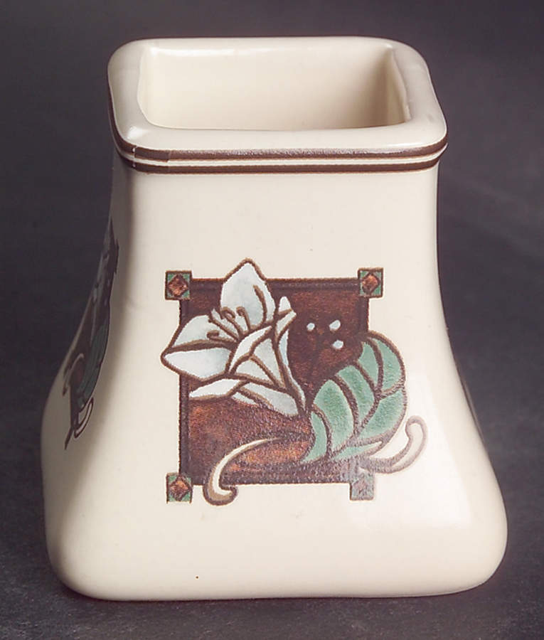 Mission Flower Toothpick Holder by Pfaltzgraff-1