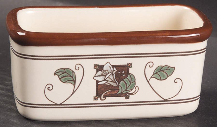 Mission Flower Sweetener Holder by Pfaltzgraff-1