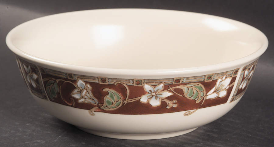 Mission Flower Super Soup/Cereal Bowl by Pfaltzgraff-1