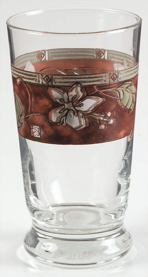 Mission Flower 9 Oz Glassware Juice by Pfaltzgraff-1