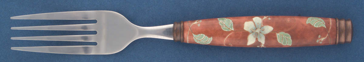 Mission Flower Dinner Fork (7 1/2" or Larger) by Pfaltzgraff-1