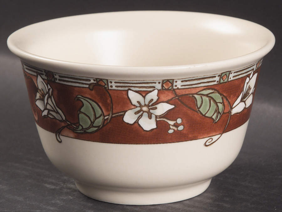 Mission Flower Deep Dessert Bowl by Pfaltzgraff-1