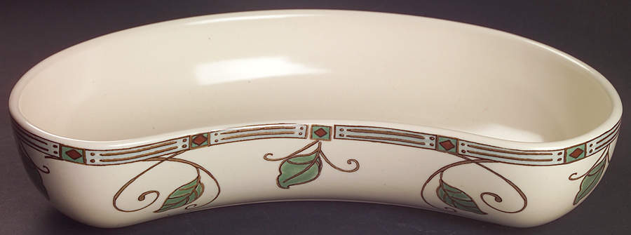 Mission Flower Crescent Bowl by Pfaltzgraff-1
