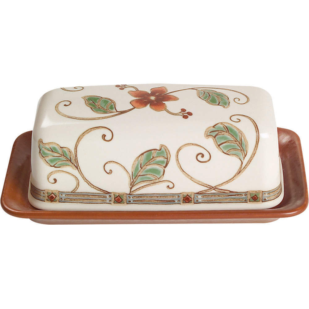 Mission Flower 1/4 Lb Covered Butter by Pfaltzgraff-1