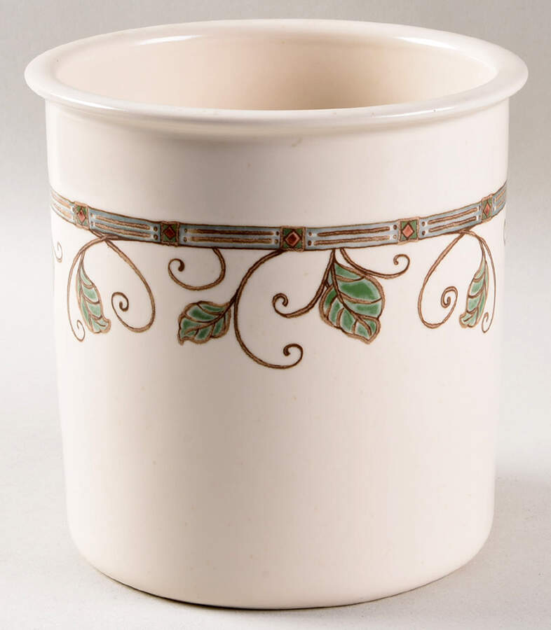 Mission Flower Utensil Holder by Pfaltzgraff-1