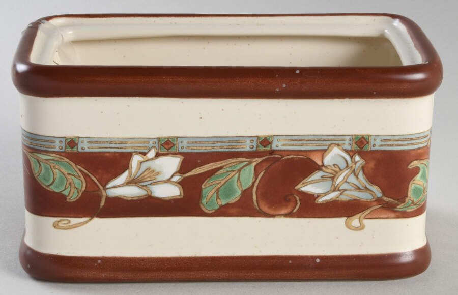 Mission Flower Kitchen Keeper No Lid by Pfaltzgraff-1
