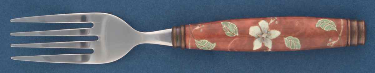 Mission Flower Individual Salad Fork by Pfaltzgraff-1