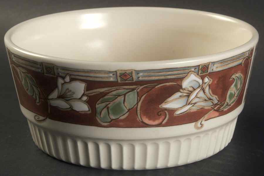 Mission Flower 6" Round Baker by Pfaltzgraff-1