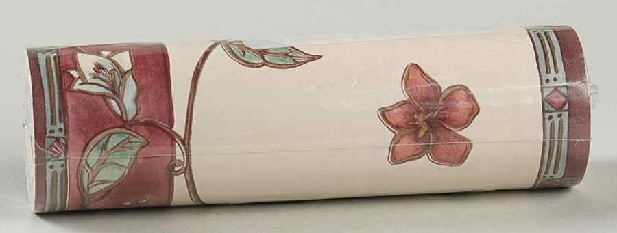 Mission Flower Wallpaper Border by Pfaltzgraff-1