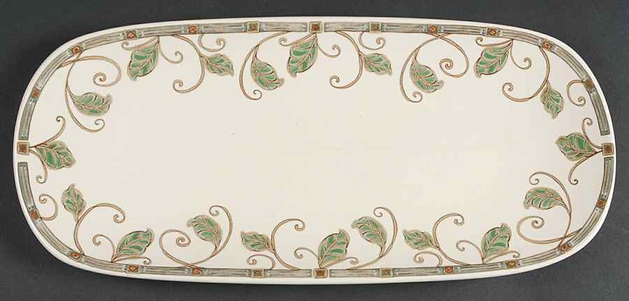 Mission Flower 16" Rectangular Serving Platter by Pfaltzgraff-1