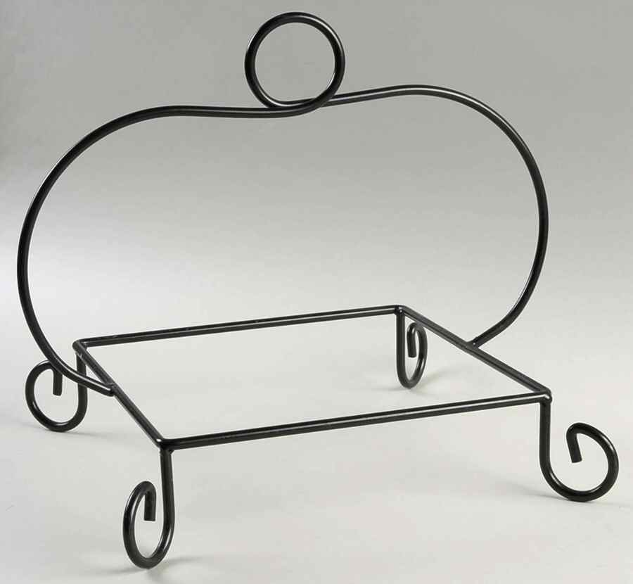 Mission Flower Metal Rack for Square Divided Server by Pfaltzgraff-1