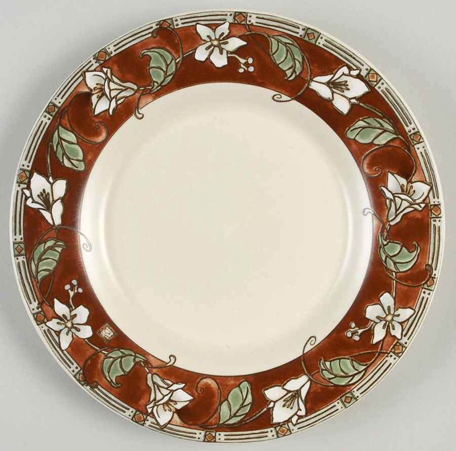 Mission Flower Luncheon Plate by Pfaltzgraff-1