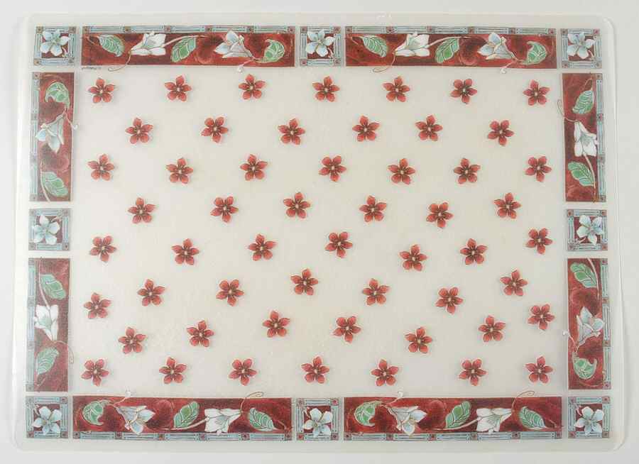 Mission Flower Vinyl Placemat by Pfaltzgraff-1