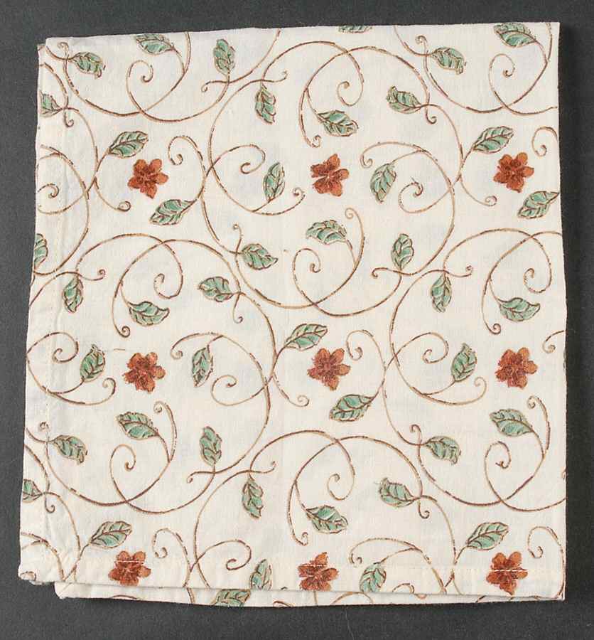 Mission Flower Cloth Napkin by Pfaltzgraff-1