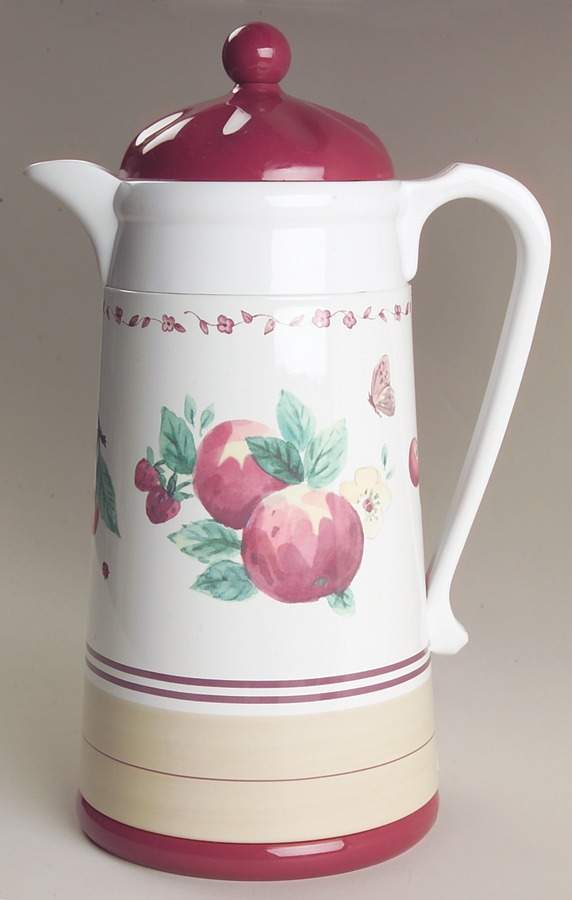 Delicious Plastic Thermos/Carafe & Lid by Pfaltzgraff-1