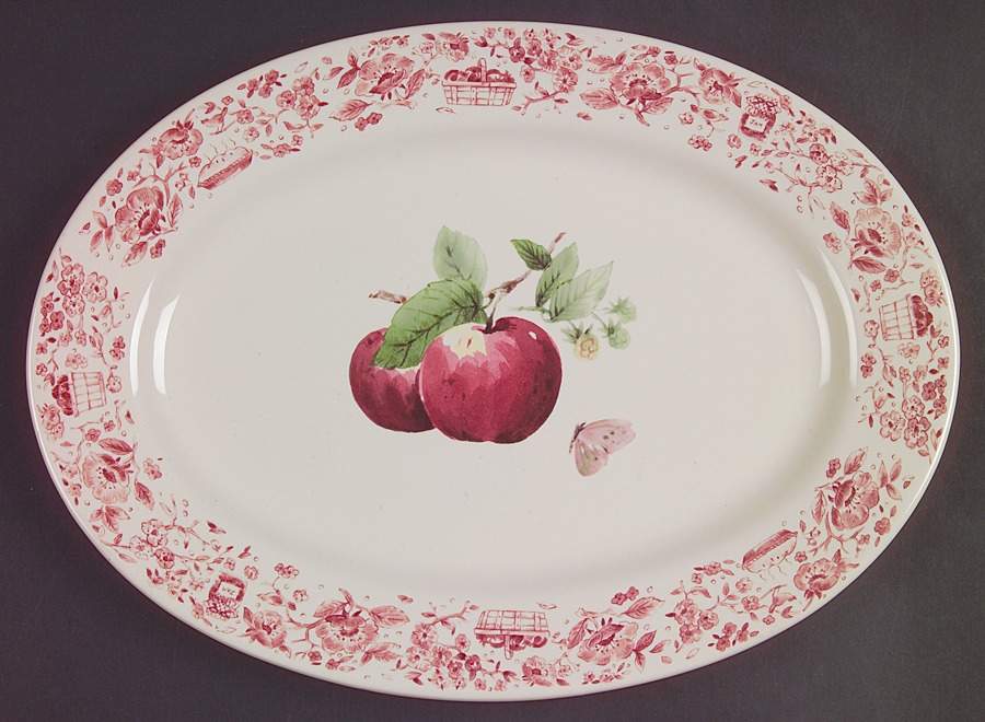 Delicious 12" Oval Steak Platter by Pfaltzgraff-1