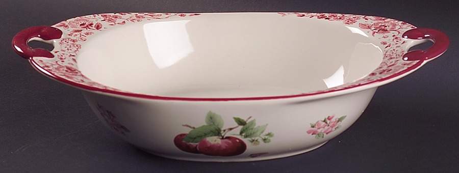 Delicious 13" Nesting Handled Oval Serving Bowl by Pfaltzgraff-1