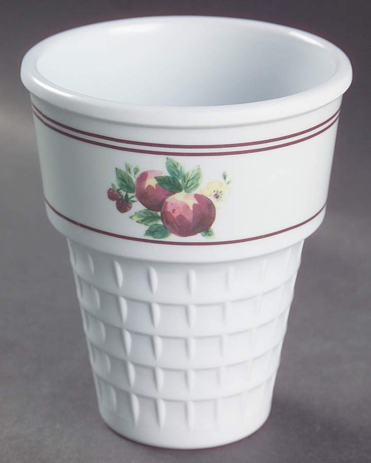 Delicious Ice Cream Cone Shaped Dish-Melamine by Pfaltzgraff-1