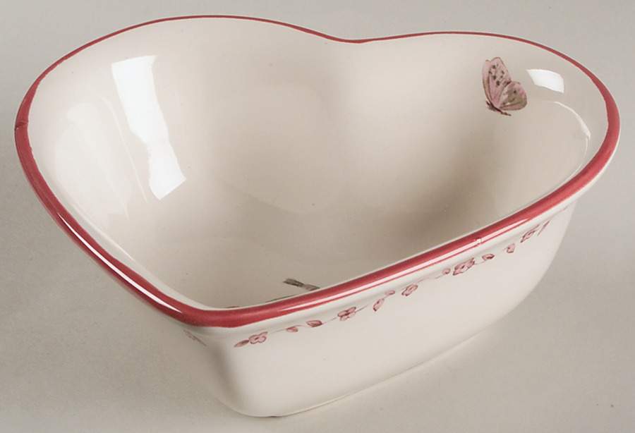 Delicious 6" Heart Shaped Bowl by Pfaltzgraff-1