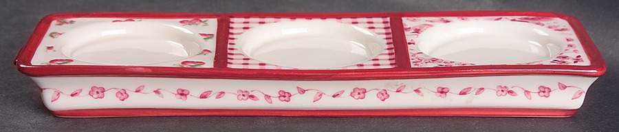 Delicious Tray for Candleholder-3 Votives by Pfaltzgraff-1