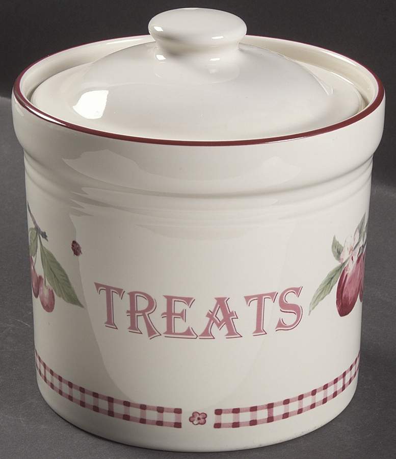 Delicious Treat Jar & Lid by Pfaltzgraff-1