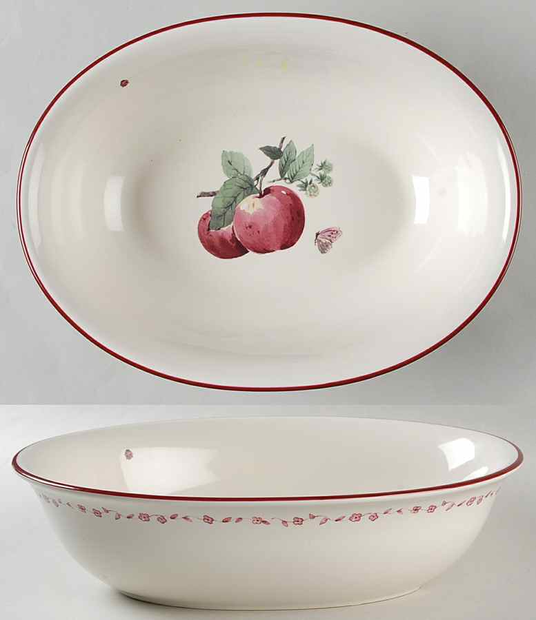 Delicious 11" Oval Vegetable Bowl by Pfaltzgraff-1
