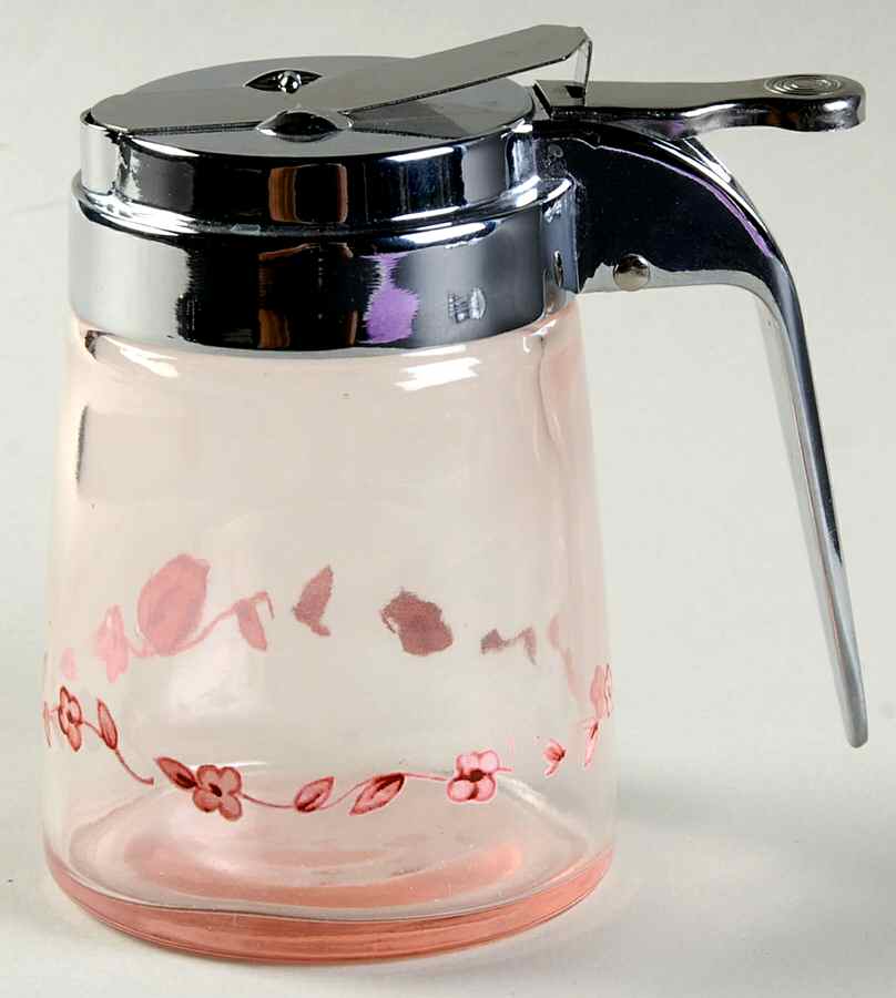 Delicious Glassware Syrup & Metal Lid by Pfaltzgraff-1