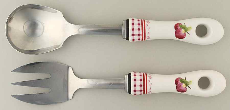 Delicious (2 Piece) Salad Set with Stainless Bowl by Pfaltzgraff-1