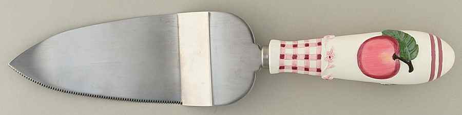 Delicious Pie/Cake Server with Resin Handle by Pfaltzgraff-1