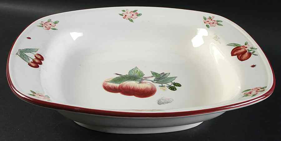 Delicious 14" Square Pasta Serving Bowl by Pfaltzgraff-1